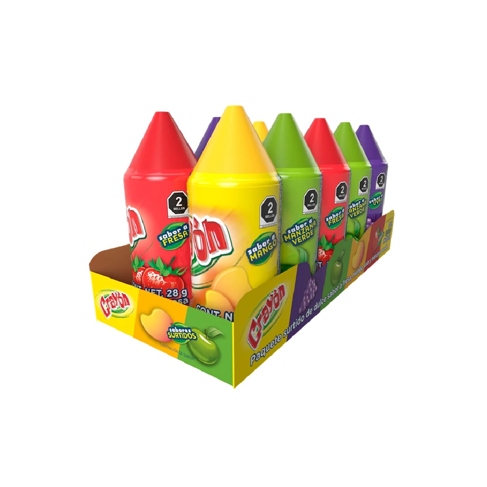 Crayon Surtido 10 pz de 28 Gr