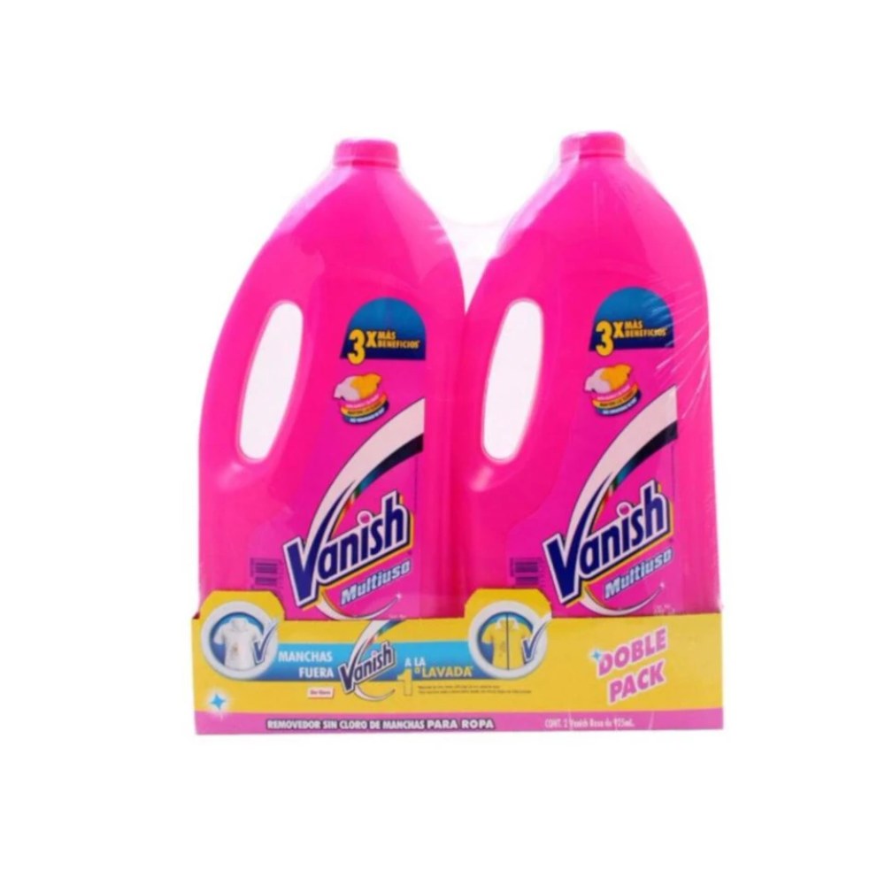 Vanish Removedor De Manchas Double Pack 2/925 ml