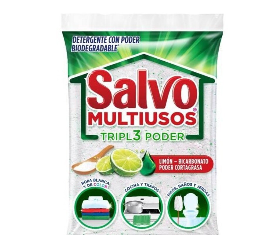 Detergente en Polvo Salvo Multiusos 250 g