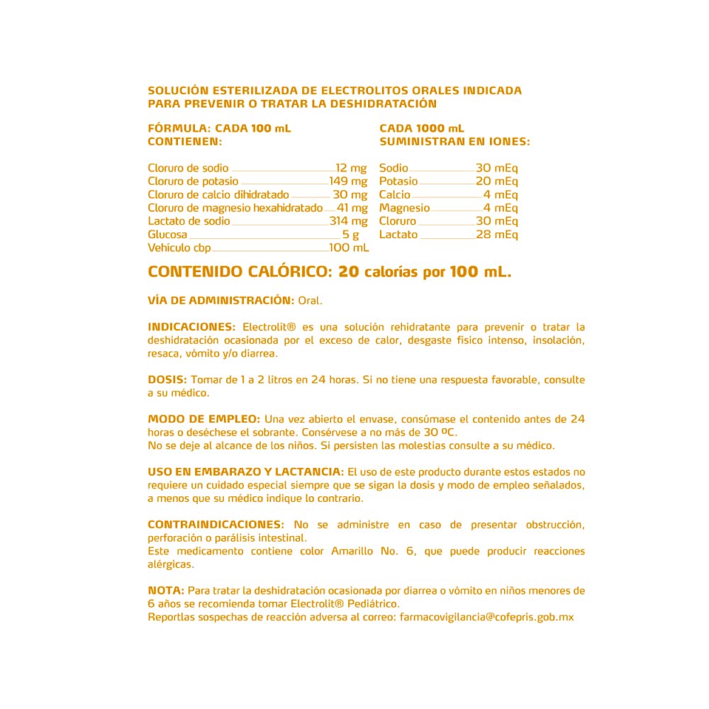 Electrolit Suero Rehidratante Manzana 1000 ml