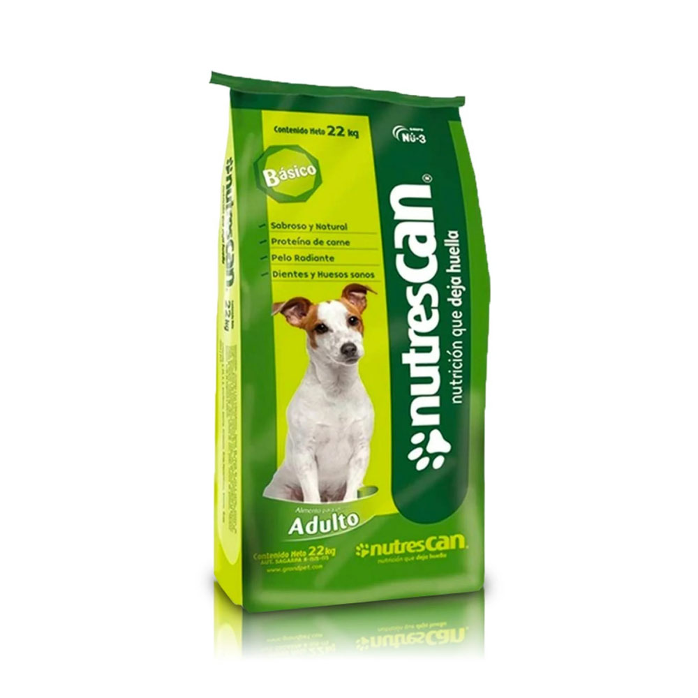 Nutrescan Basico Alim Perro Adulto 22 kg