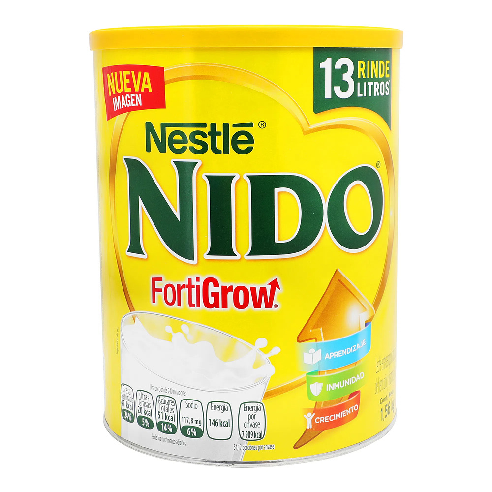 Leche en Polvo Nido Clasica Forti 1.56 Kg