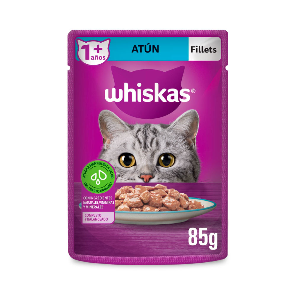Whiskas Pouch Atun 85 Gr