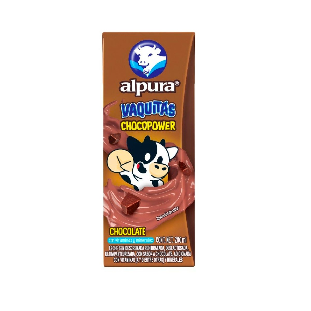 Alpura Leche Saborizada Chocolate 24/200 Ml