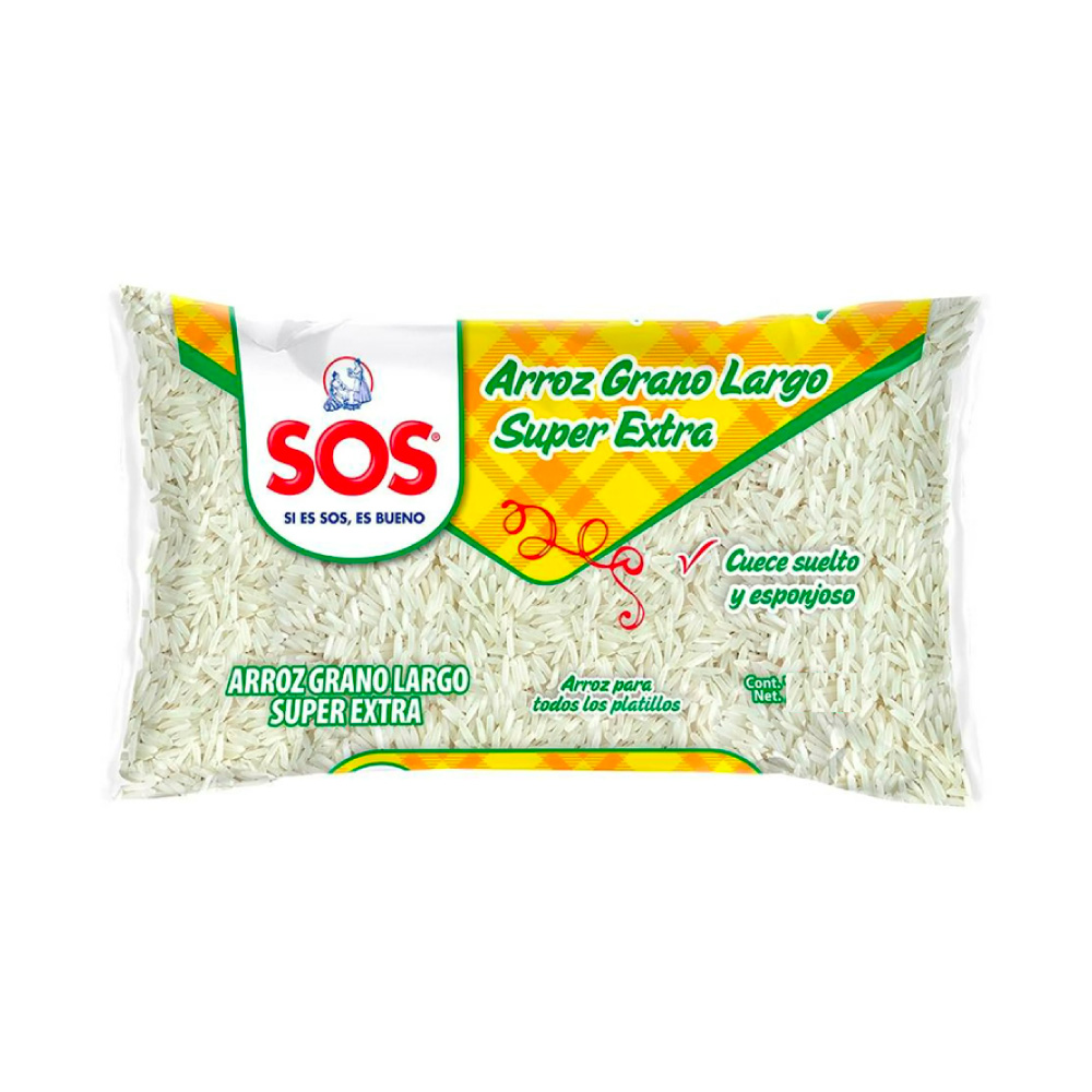 Arroz SOS GL Pilow Uruguayo 900 g