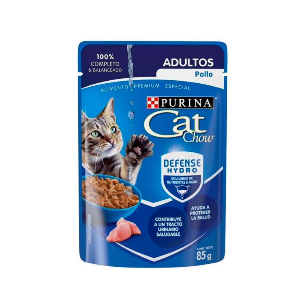 Purina Cat Chow Adultos Pollo Sobre de 85 gr