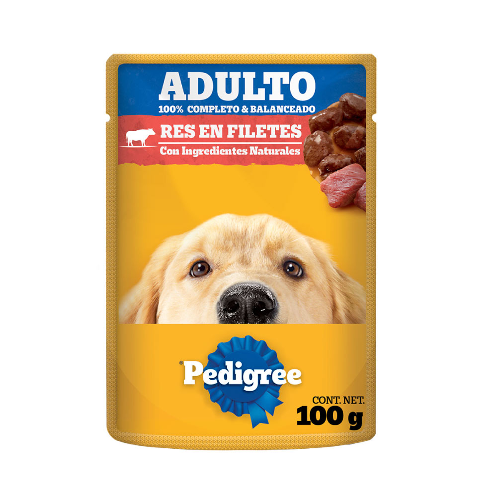 Pedigree Adulto Res Sobre de 100 gr