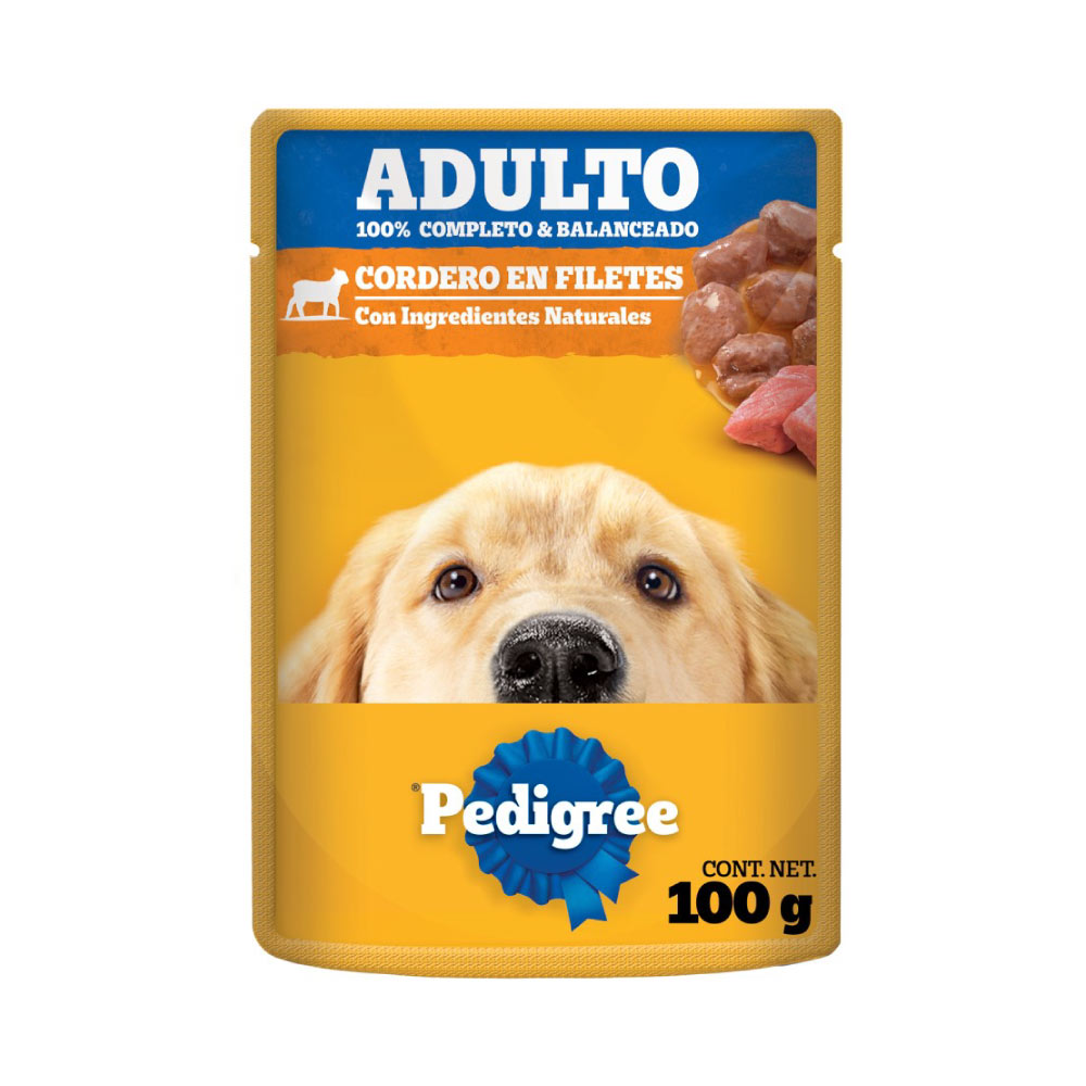 Pedigree Adulto Cordero Sobre de 100 gr