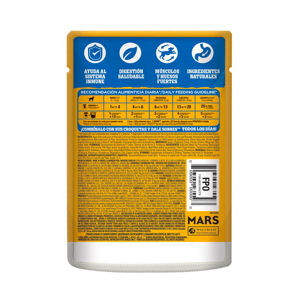 Pedigree Puppy Pouch Res 100 Gr