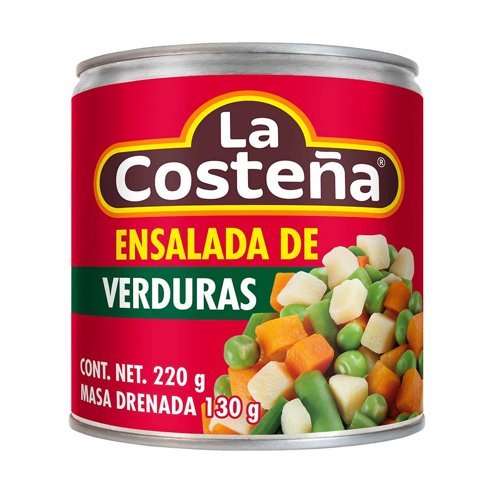 La Costeña Ensada De Verduras 24/220 Gr