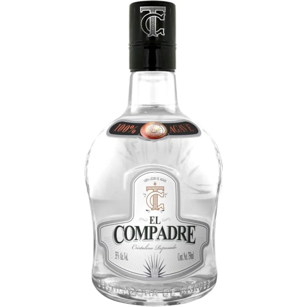 Licor De Agave El Compadre Cristalino 750 ml