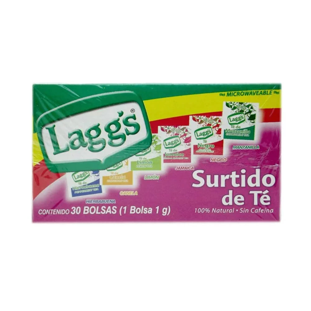 Laggs Te Surtido 18/30/1 Gr