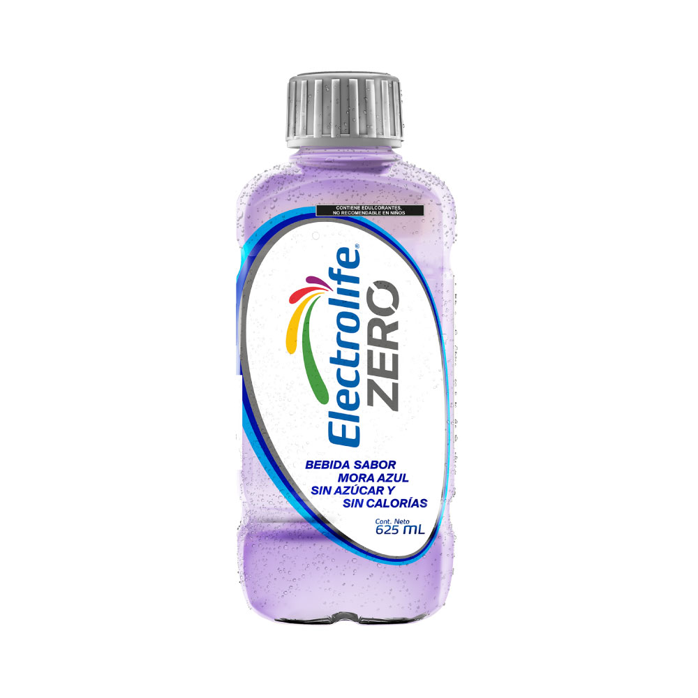 Electrolife Zero Mora Azul 12/625 Ml