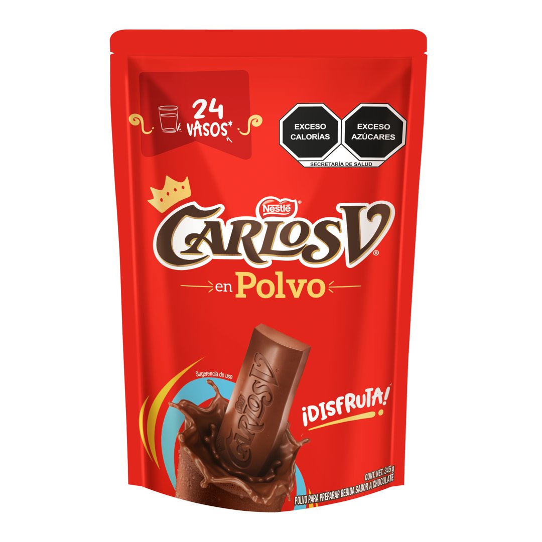 Carlos V Chocolate Polvo Bolsa 24/345 Gr
