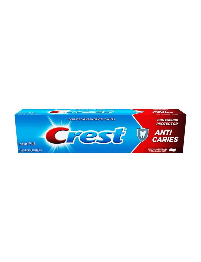 Pasta Dental Crest Anticaries Paq. 6 De 75 ml