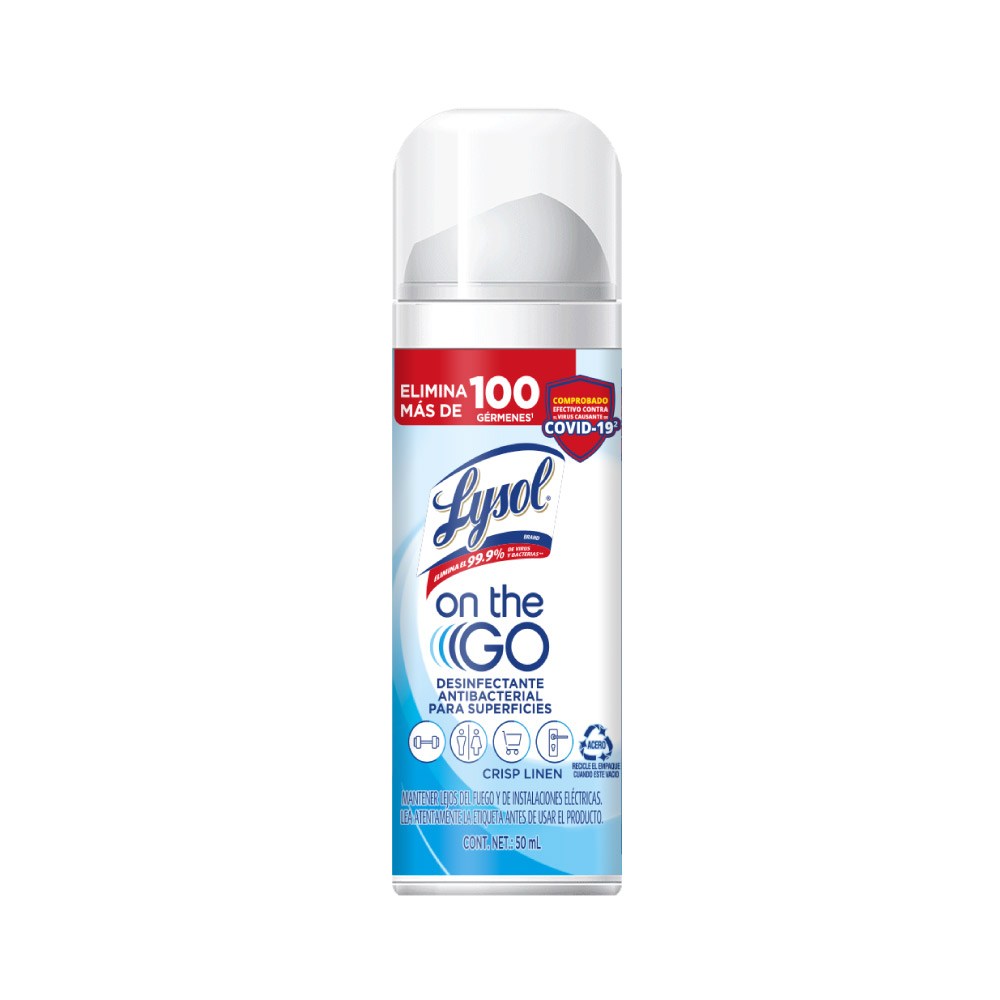 Lysol Aerosol To Go Crisp 50 ml