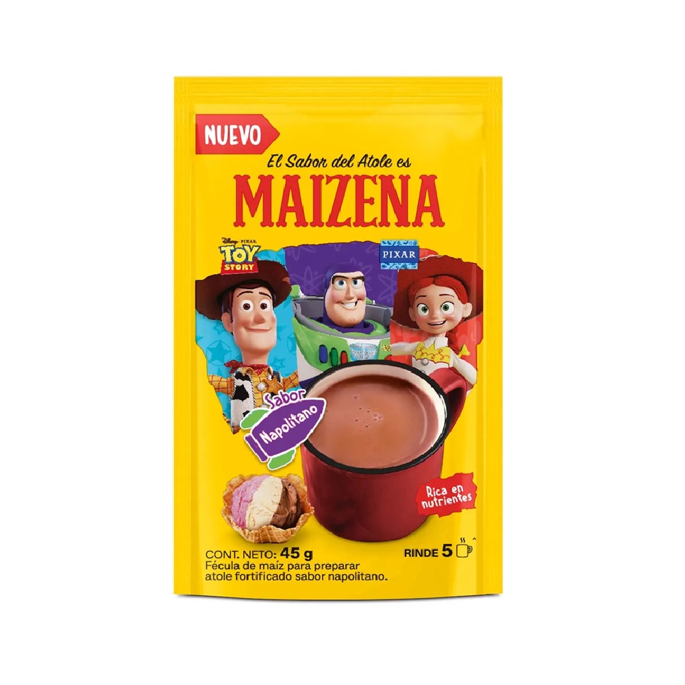 Fécula de Maíz Maizena Napolitano Sobre 45 Gramos