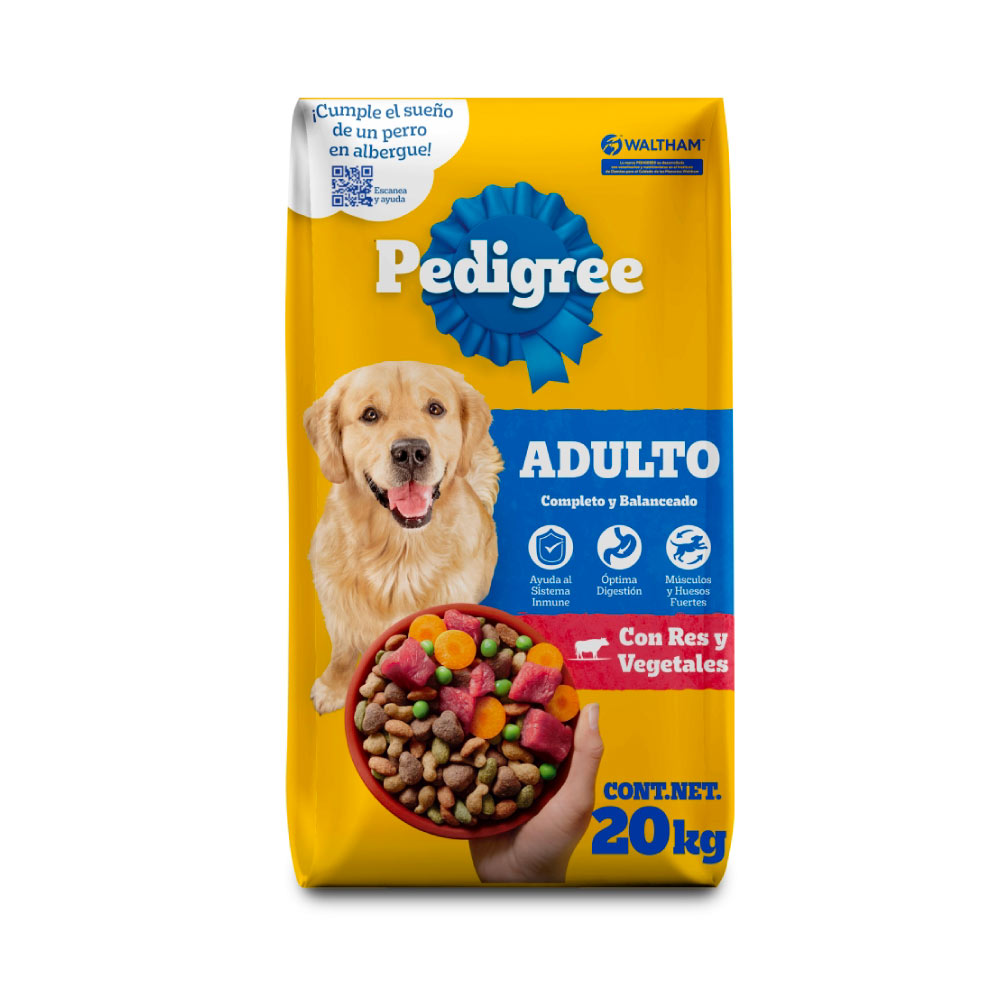 Pedigree Adulto Nutrición Completa 20 Kg