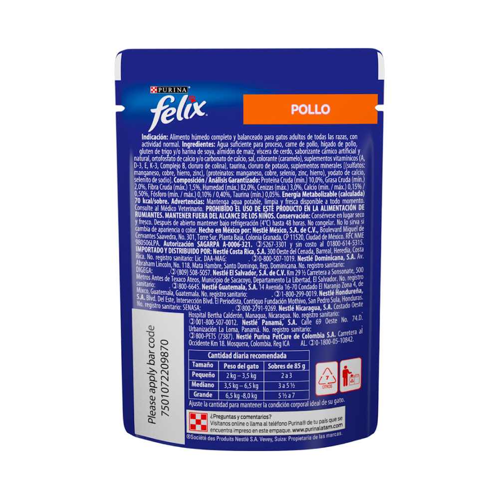 Felix Pollo 85 Gr