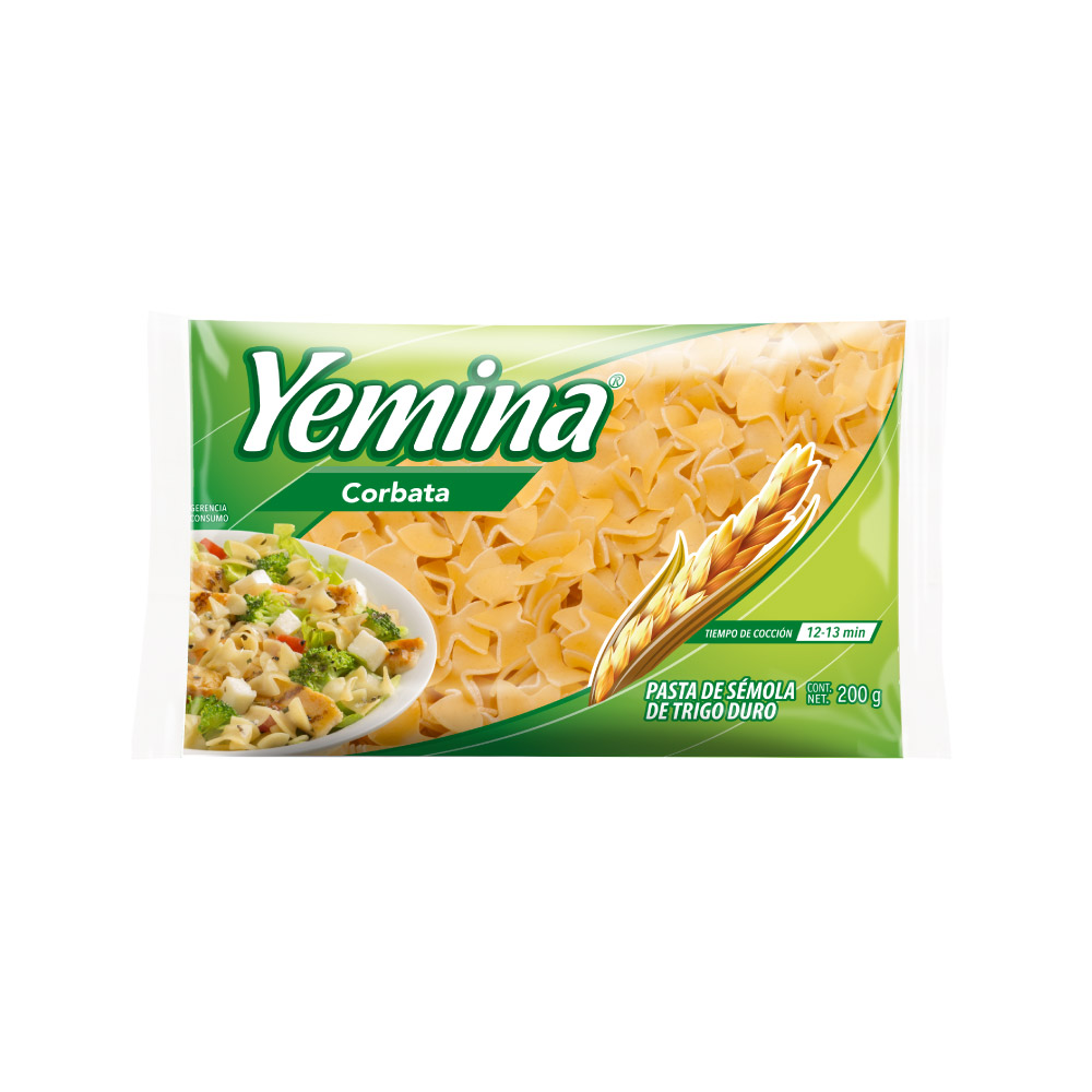 Sopa de Pasta Yemina Corbata 200 g