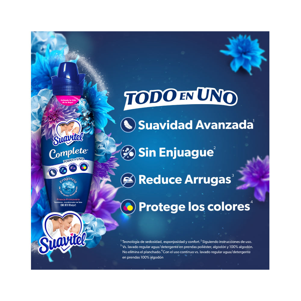Suavitel Complete Fresca Primavera 12/700 Ml