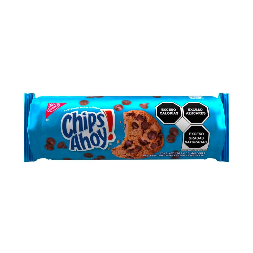 Galletas Chips Ahoy 128.8 g