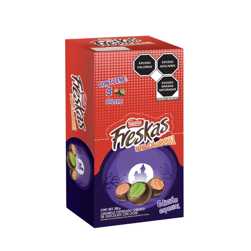 Freskas Halloween Exh 9 Pz De 32 Grs