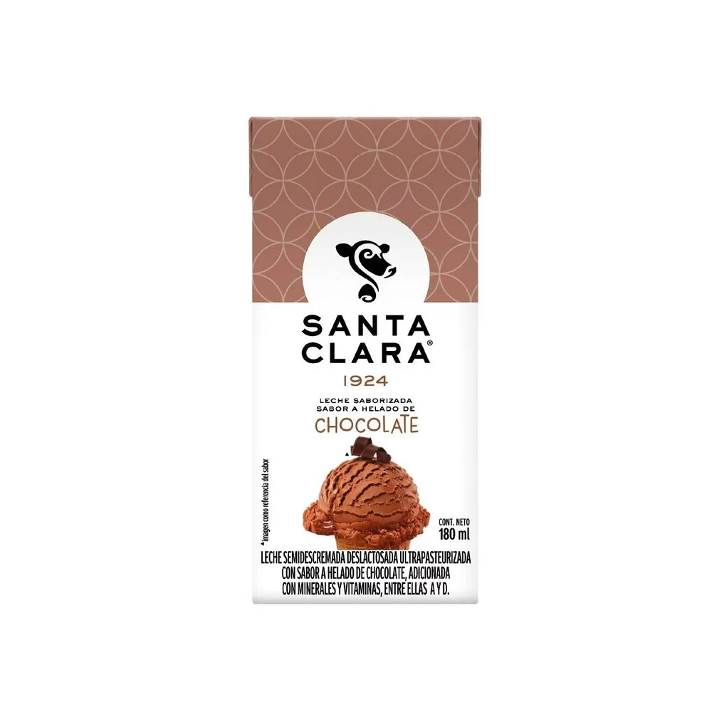 Leche Saborizada Santa Clara Lechita Chocolate 180 ml