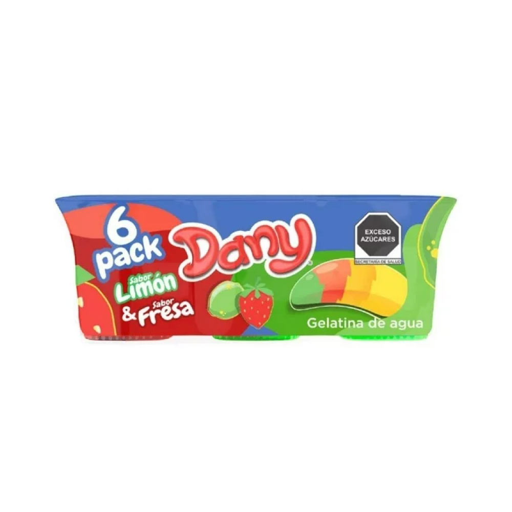 Dany Mpck Fresa Limon (6x125 gr)