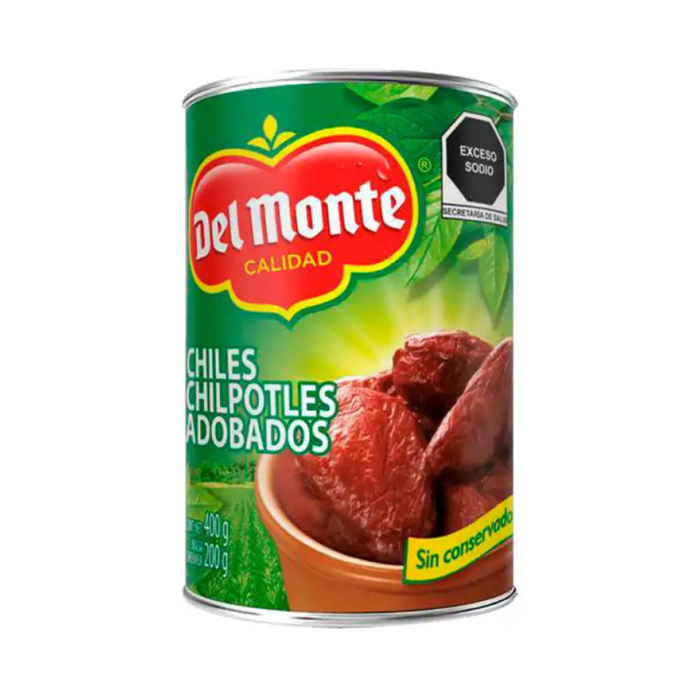 Del Monte Chiles Chipotles Adob 400 gr
