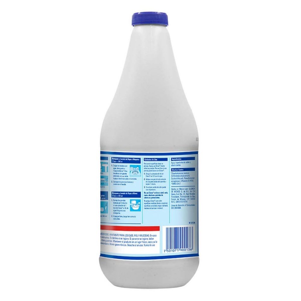 Cloro Clorox Concentrado 1.8 ml