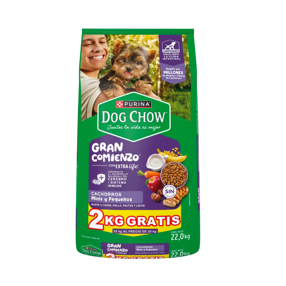 Dog Chow Alim Perro Cachorro 22kg