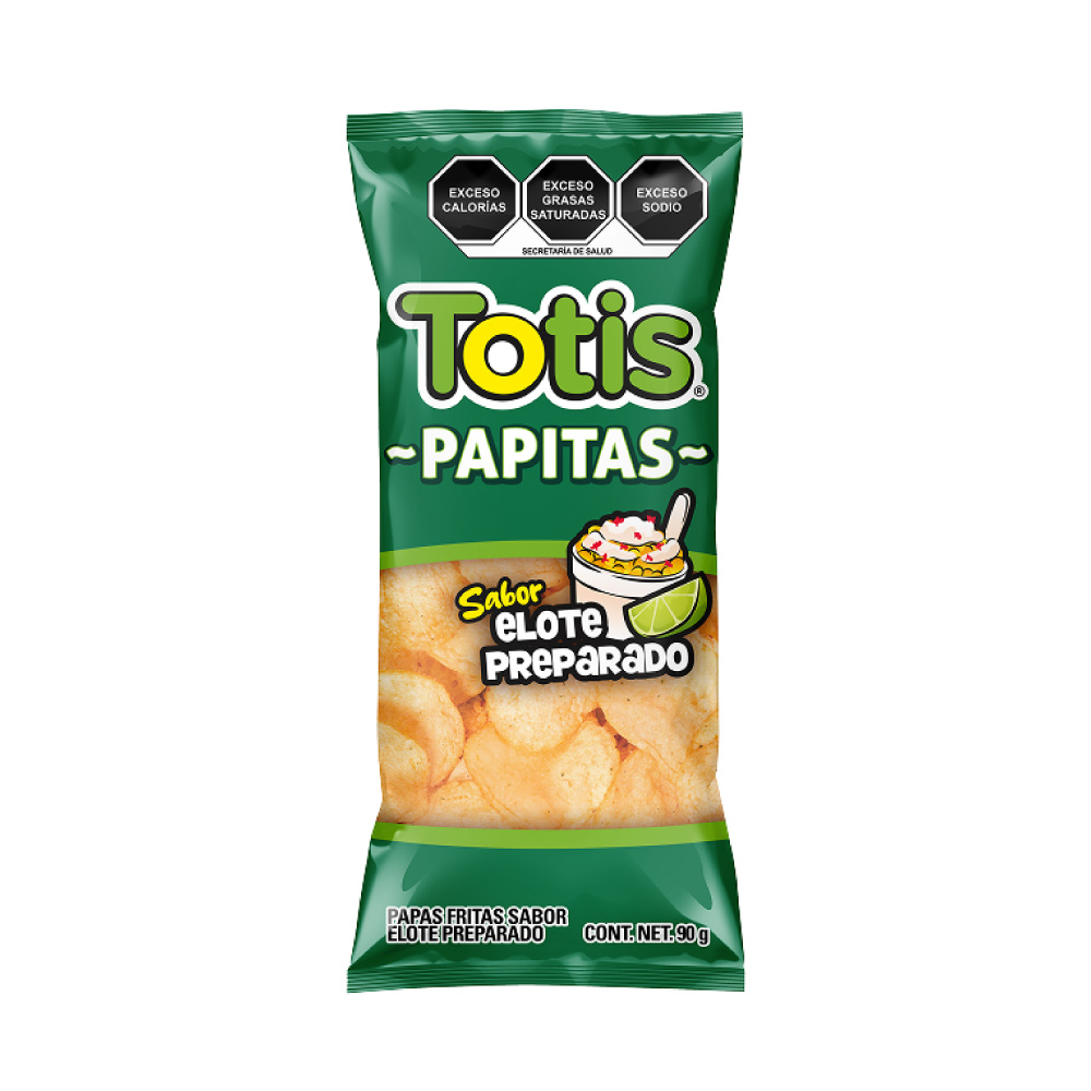 Totis Papitas Sabor Elote 90 gr