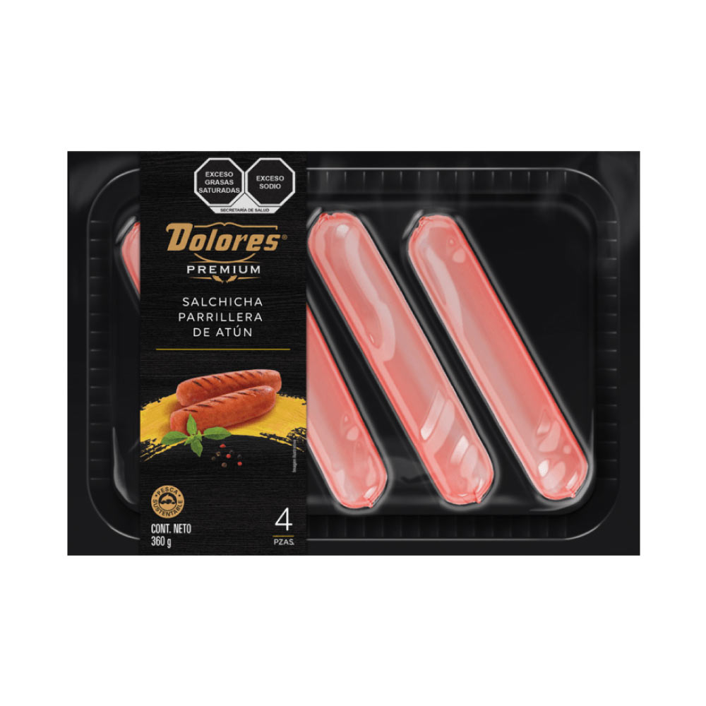 Dolores Salchicha Parrillera De Atun 360 G