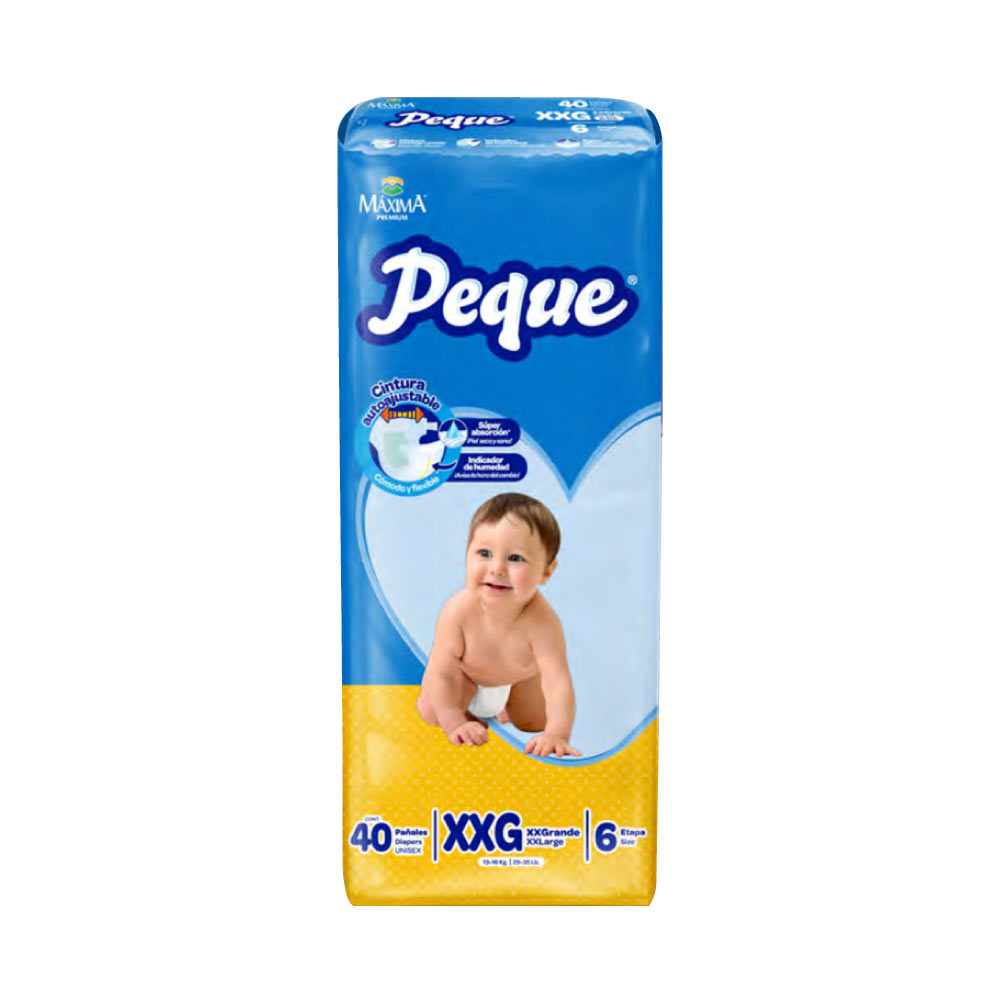 Peque Pañal Unisex Jumbo 40 Pz