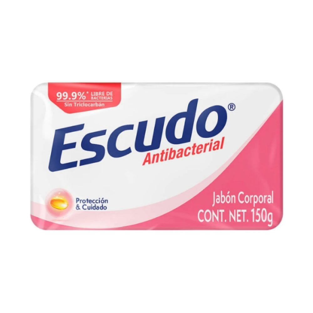 Escudo Jab Tocador Rosa Proteccion Y Cuidado 150 Gr