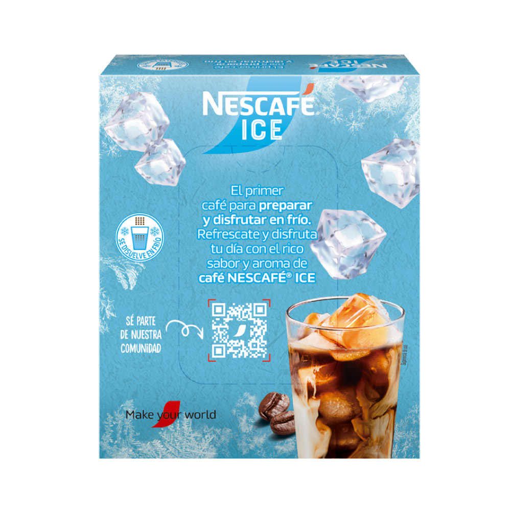 Café Soluble Nescafé Ice 8 pz de 9 g