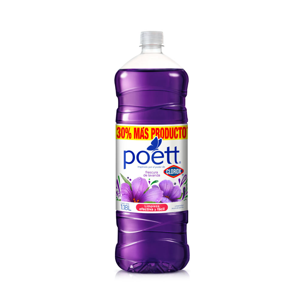 Limpiador Multiusos Poett Lavanda 1.18 L