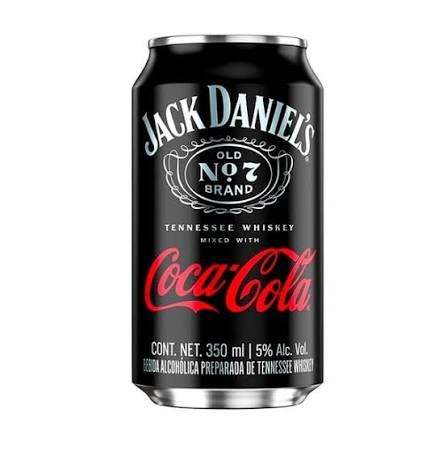 Jack Daniel’s & Coca-Cola Bebida Preparada Lata 350 ml