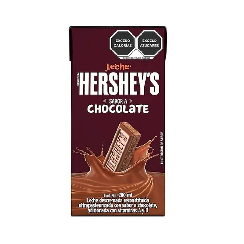 Hershey Leche Saborizada chocolate de 200 ml