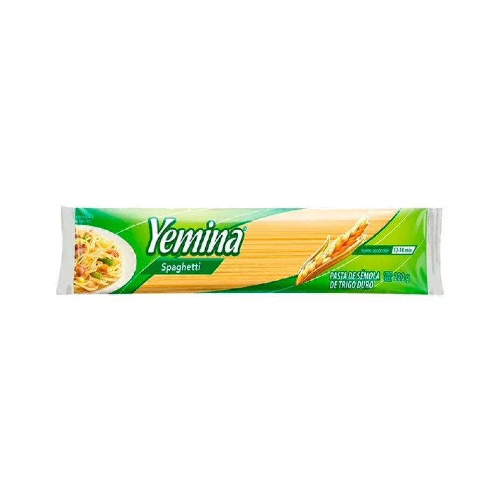 Sopa de pasta Yemina Spaguetti 220 gr