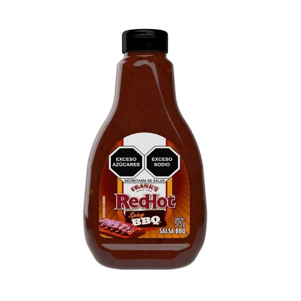Salsa Bbq Spicy Franks Red Hot 575 gr