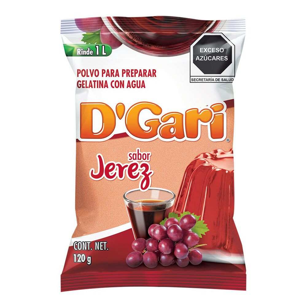 Dgari Gelat Jerez 50/120 Gr @