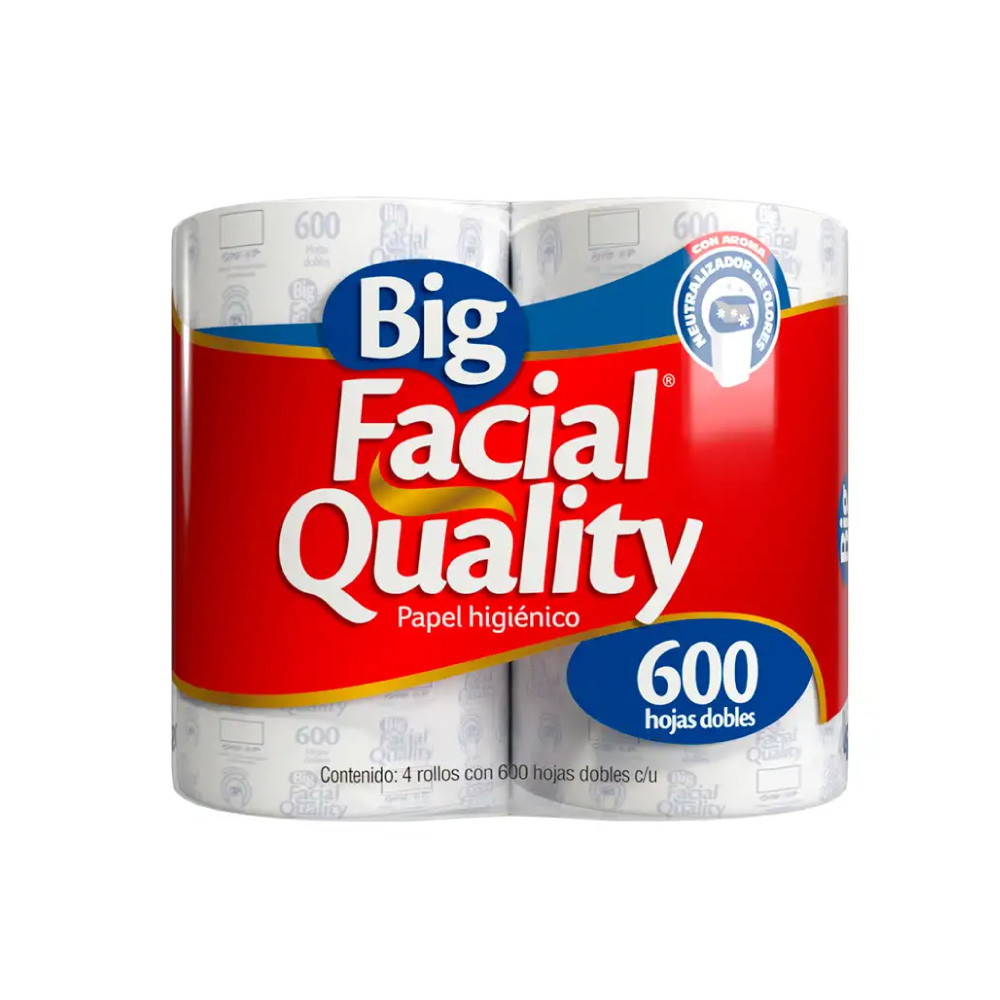 Big Facial Quality Hig 600 Hd 4 Pz