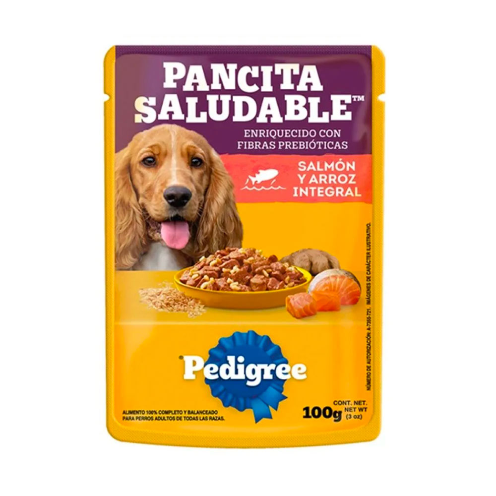 Pedigree Pancita Saludable Salmon 100gr