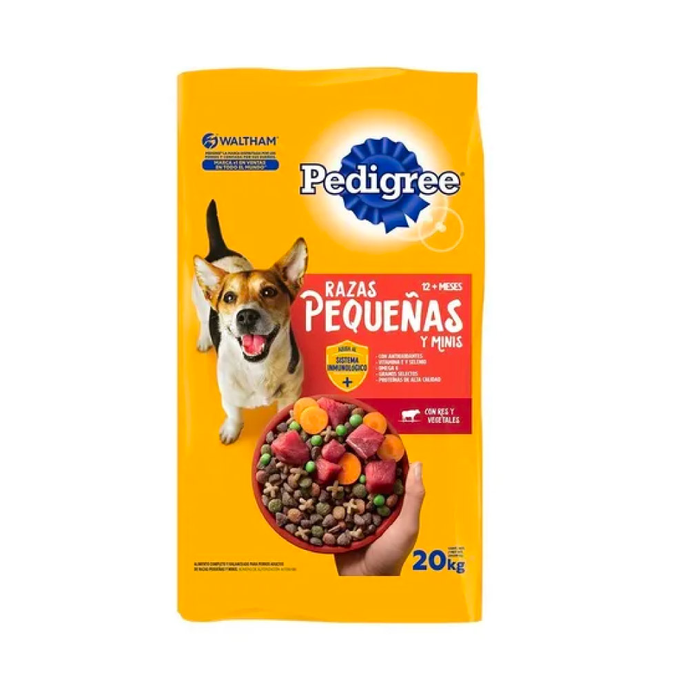 Pedigree Razas Pequeñas 20 Kg