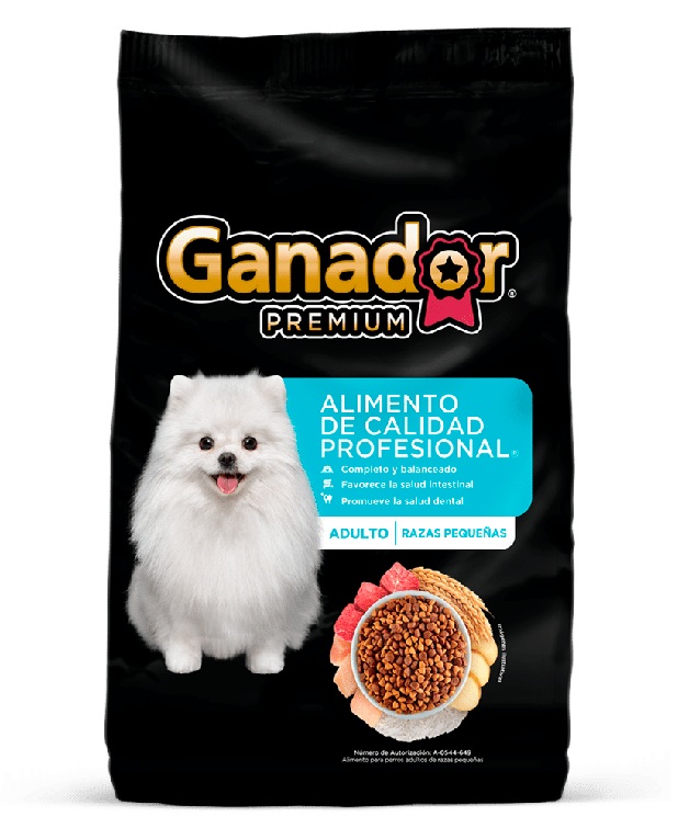 Alimento para Perro Ganador Premium Razas Pequeñas 20 kg + 3 kg