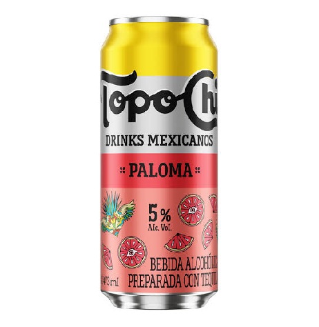 Topo Chico Bebida Alcoholica Paloma 473 ml