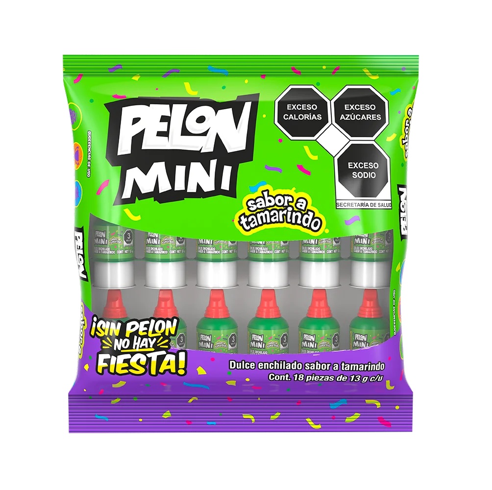 Pelón Pelo Rico Mini 18 pz