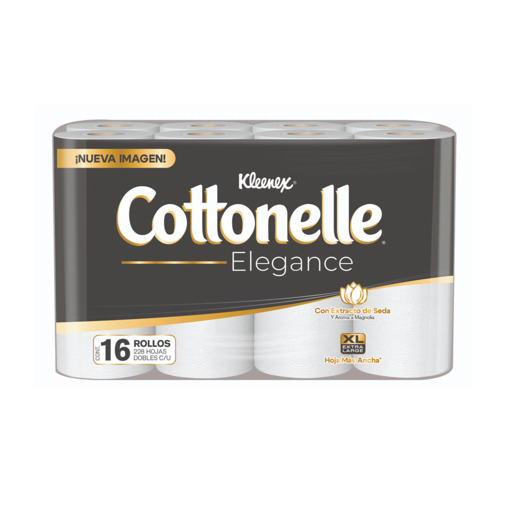 Papel Higiénico Cottonelle Elegance 16 Rollos